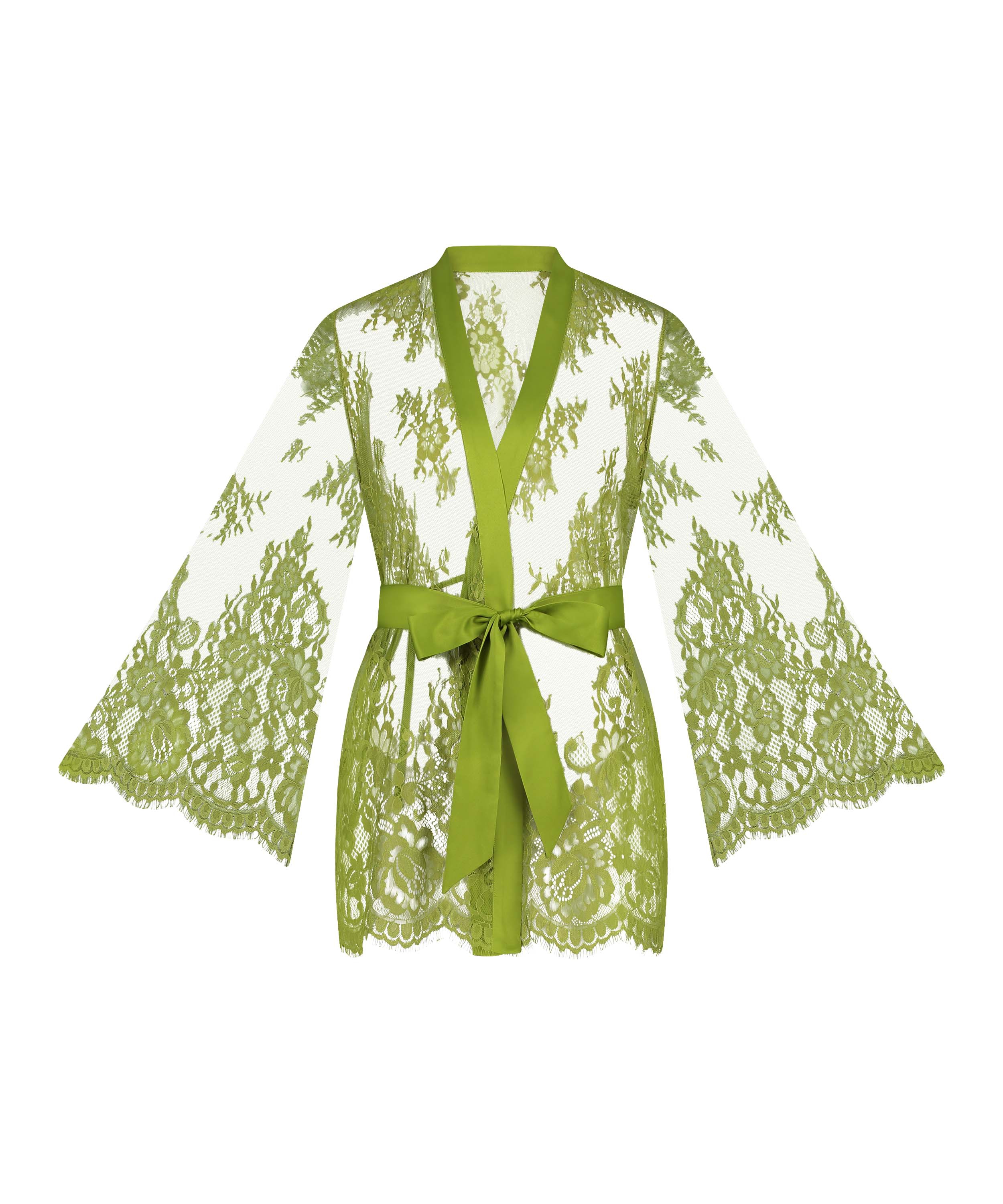 Kimono Lace Isabelle, Verde, main