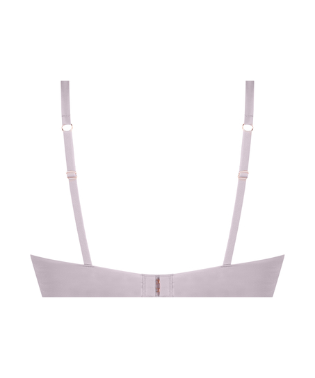 Sujetador de aros no preformado Almendra, Morado