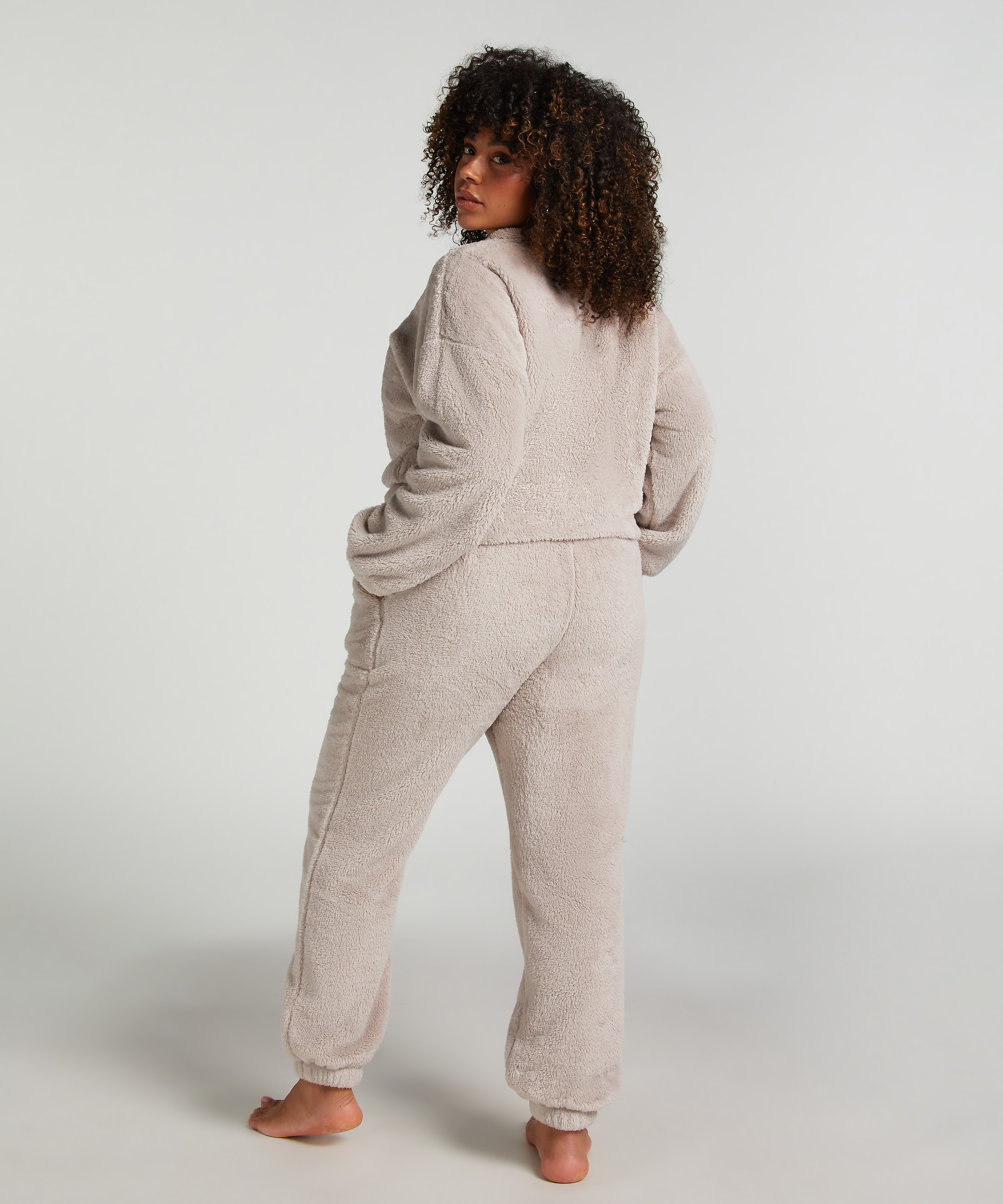 Top Snuggle Fleece, Gris, main