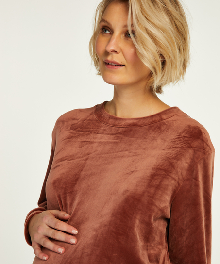 Top premam&aacute; Velours, Rosa