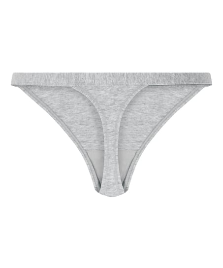 Tanga de algodón, Gris