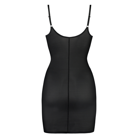 Vestido festoneado moldeador - Level 3, Negro