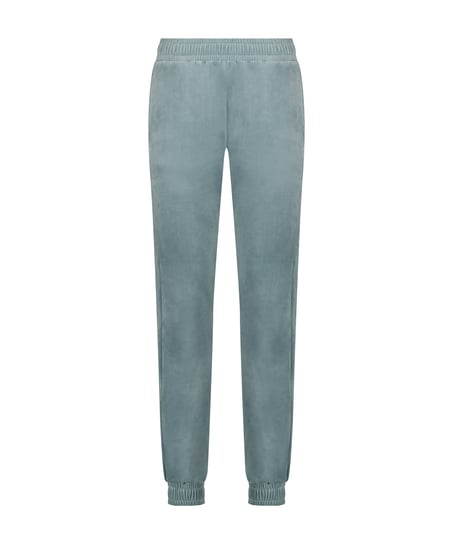 Pantal&oacute;n Petite de deporte de terciopelo, Azul