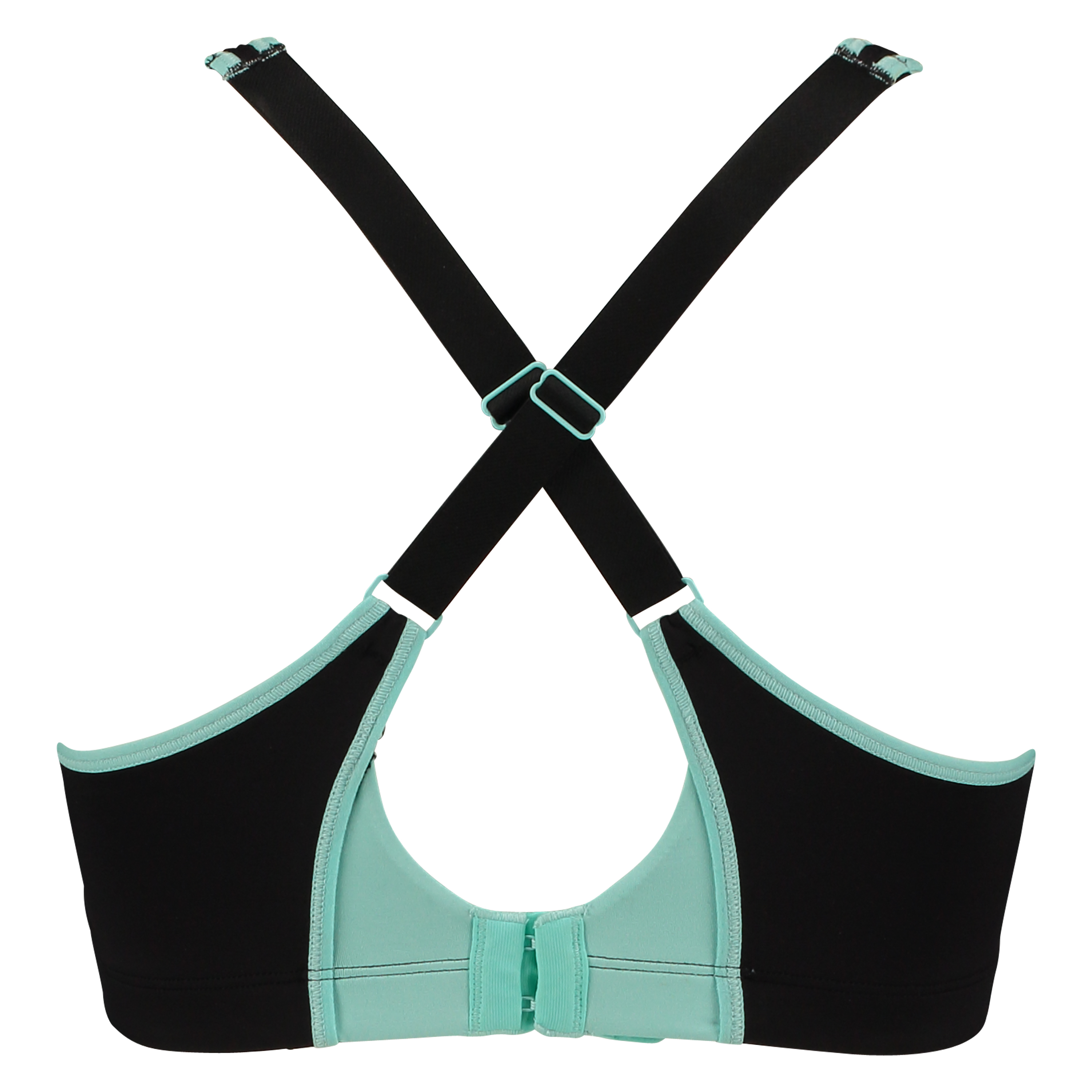 The Athlete sports bra Level 2, Negro, main