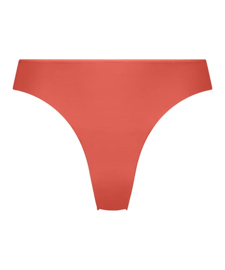 Invisible Tanga Lace Back, Rojo