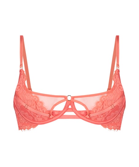 Sujetador sin aros y sin copas Kali, Rosa