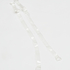 Sujetador con tirantes transparentes copas superiores a D, Blanco