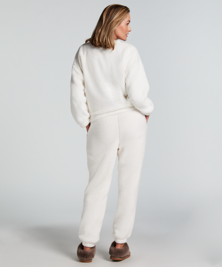 Top Snuggle Fleece, Blanco