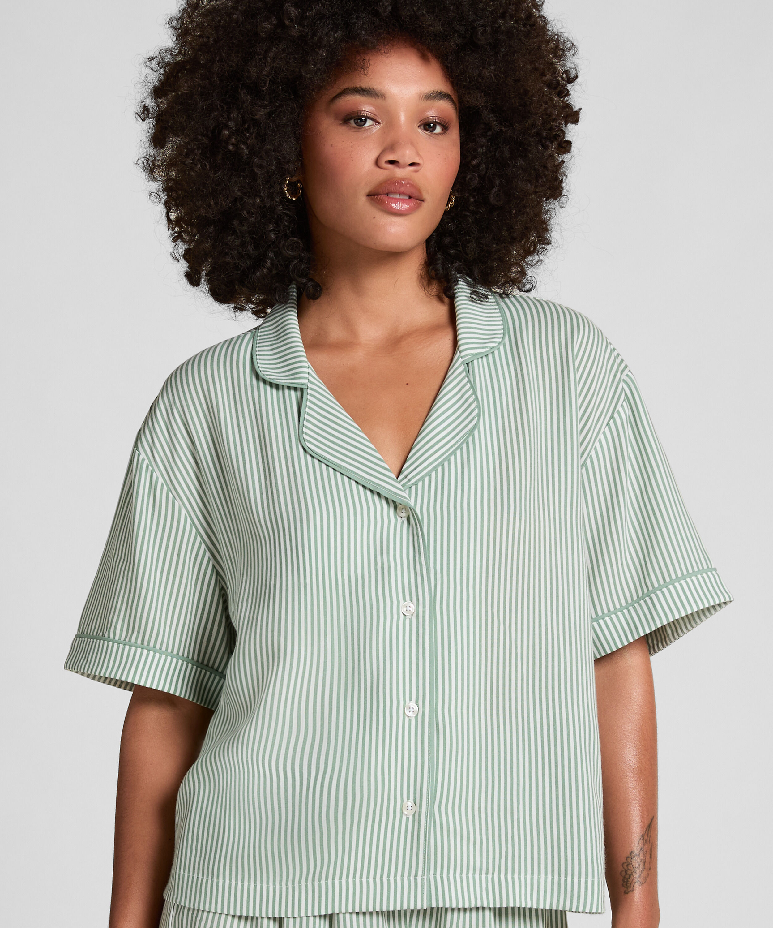 Chaqueta de manga corta, Verde