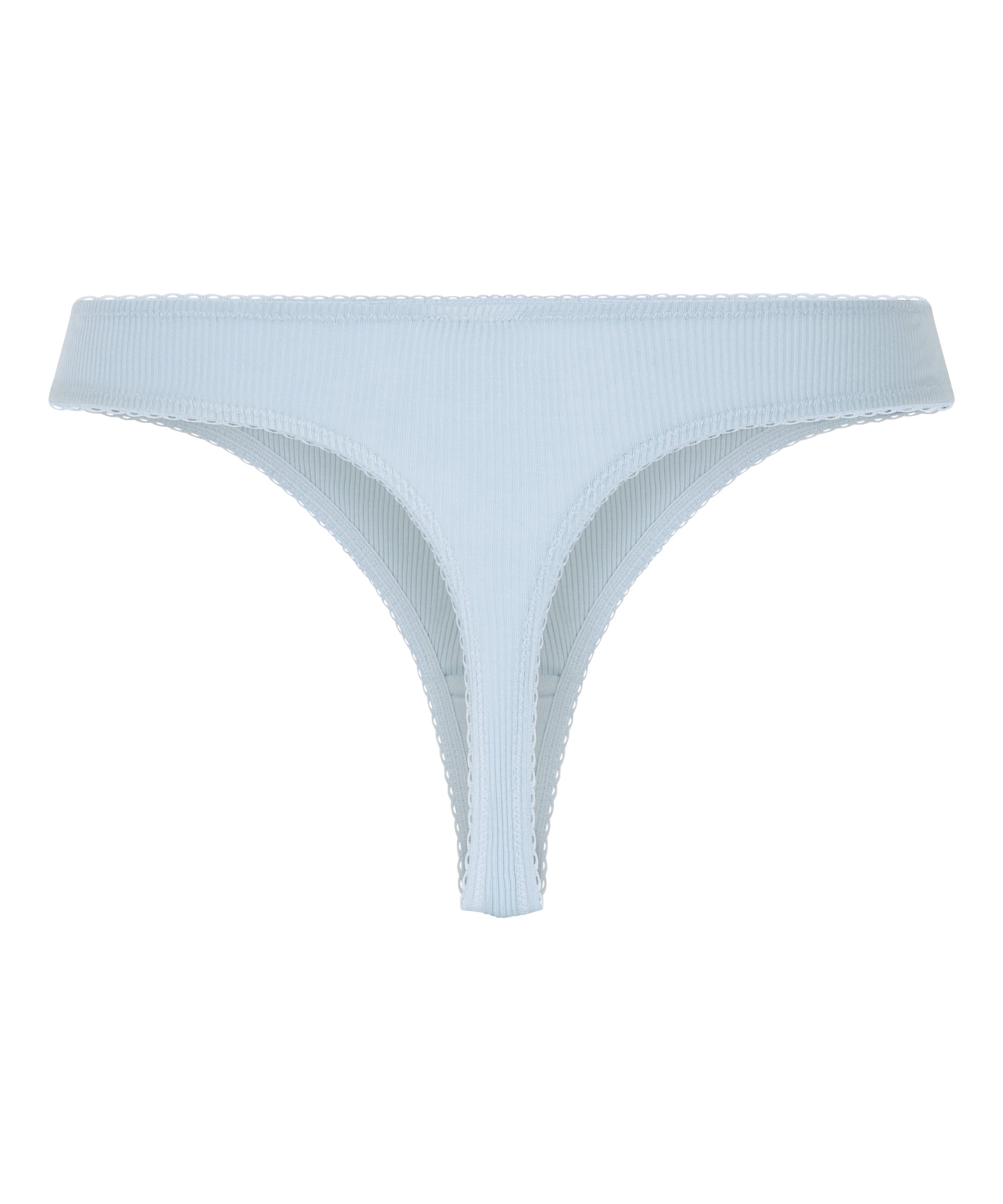 Tanga Renee Rib, Azul, main