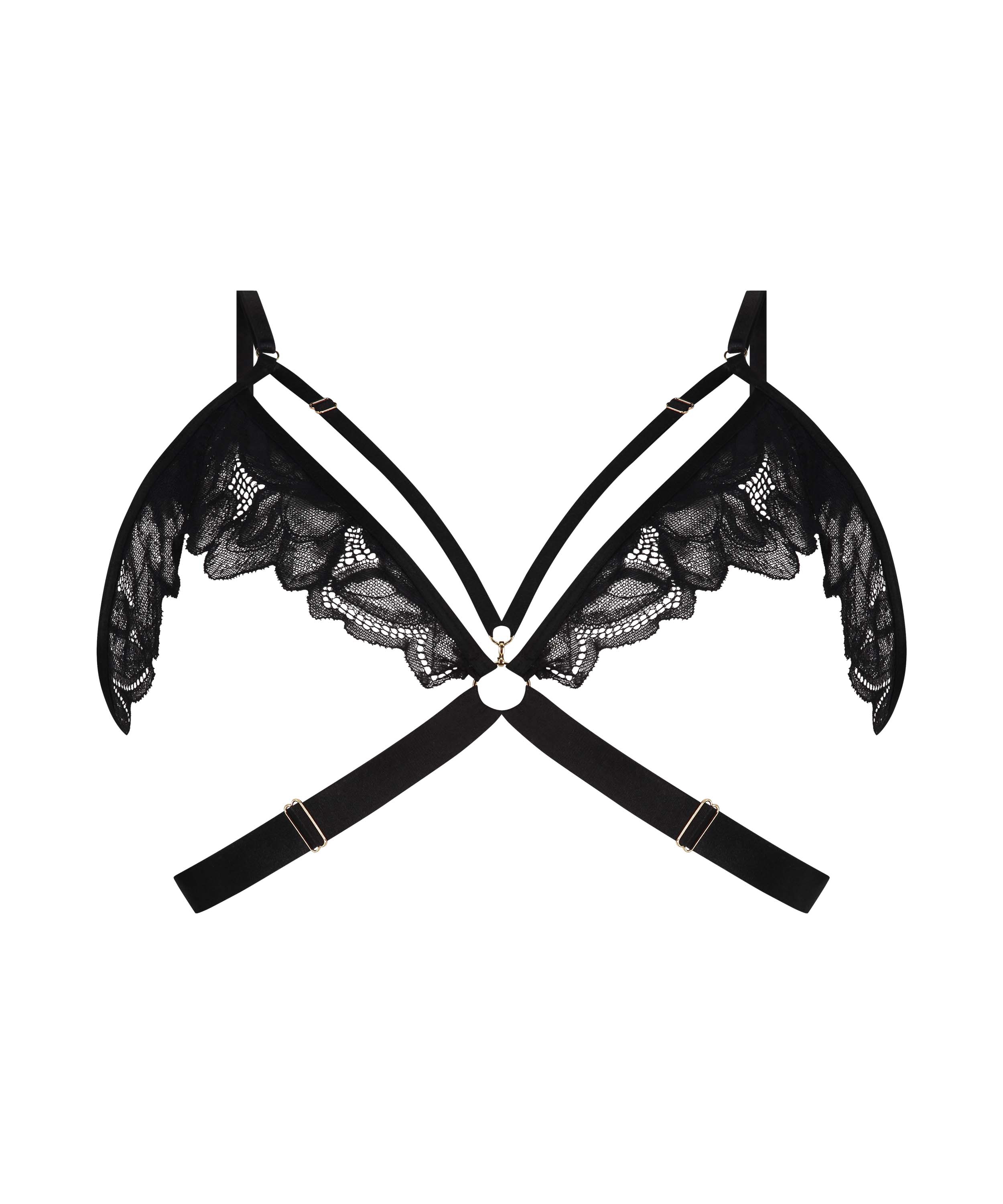 Bralette Billie, Negro, main