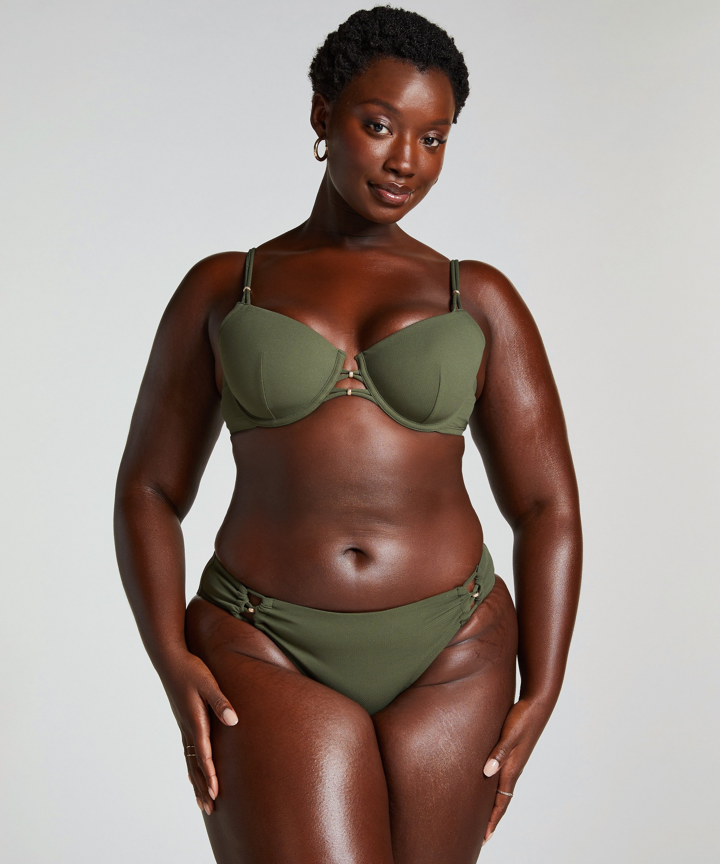 Top de bikini Holbox, Verde, main