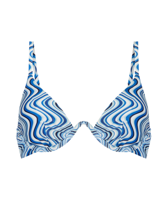 Top de bikini sin aros Hvar, Azul