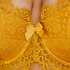 Sujetador longline de aros preformado Marilee, Amarillo
