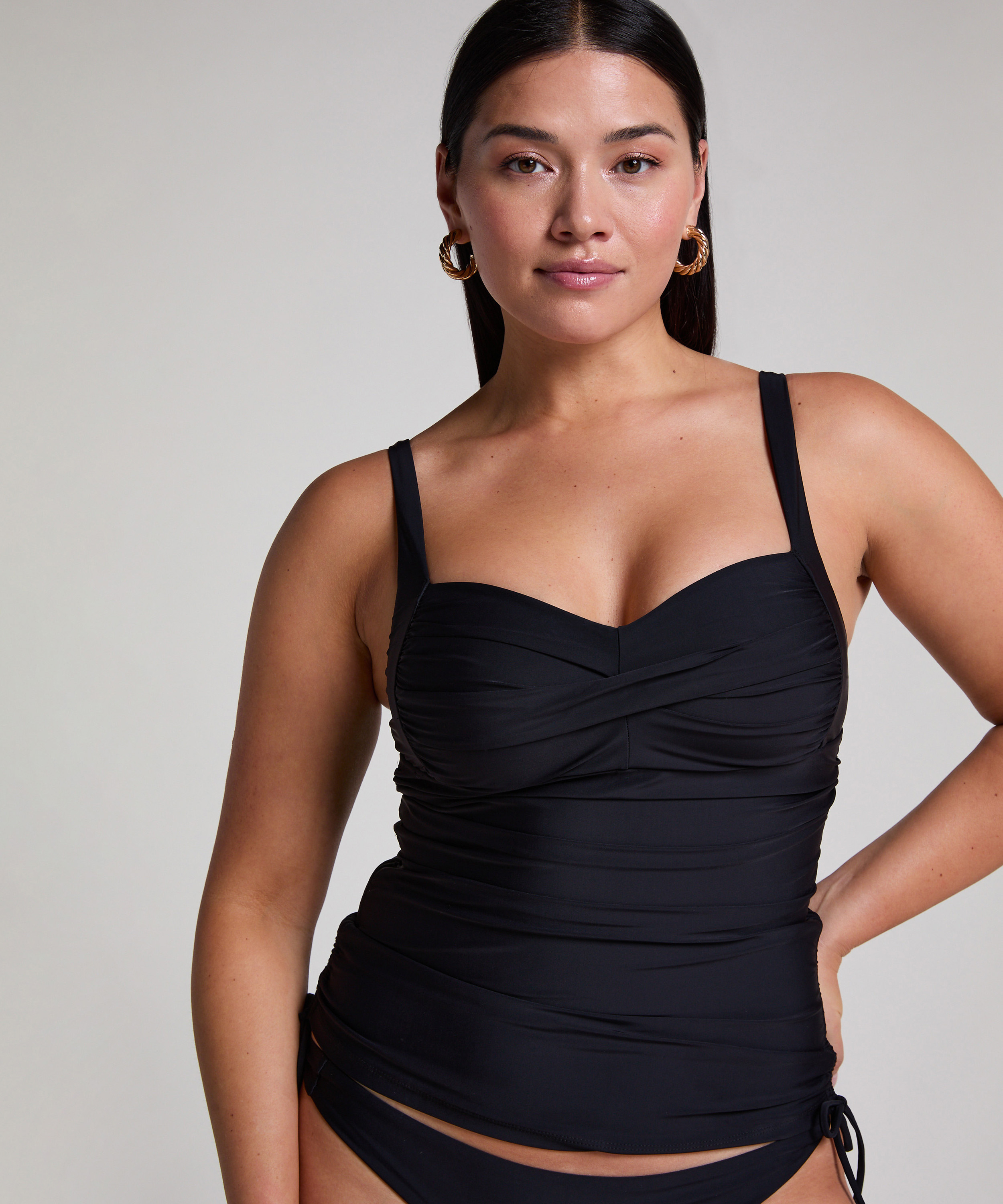 Tankini moldeador Luna, Negro, main