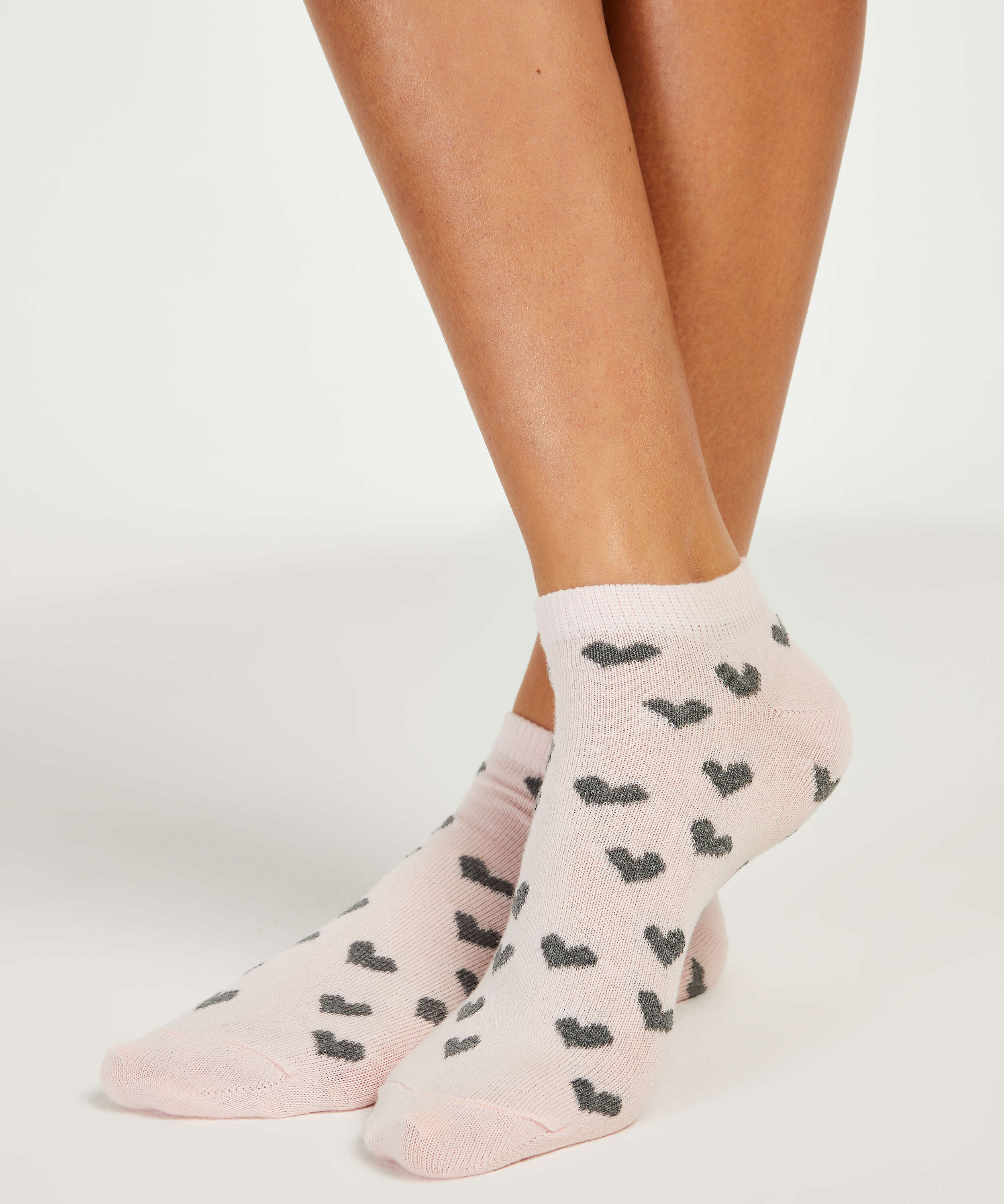 2 Pares Calcetines, Gris, main