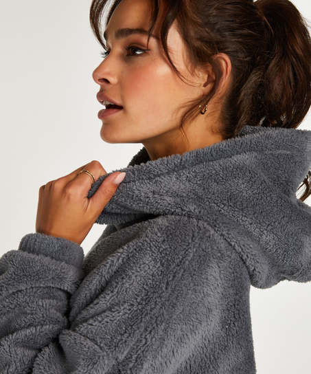 Vestido de vell&oacute;n Lounge Snuggle, Verde