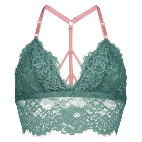 Bralette triangular Illuna, Verde