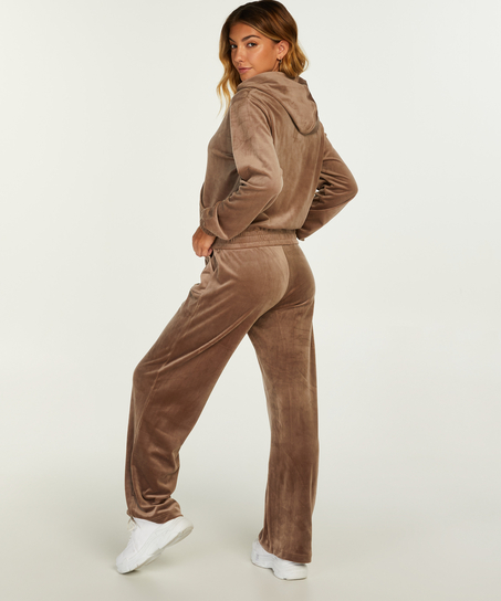 Pantalón de jogging Terciopelo, marrón