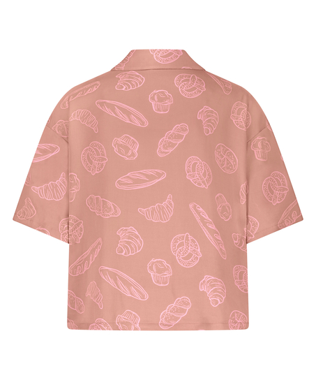 Top de pijama Springbreakers, Beige