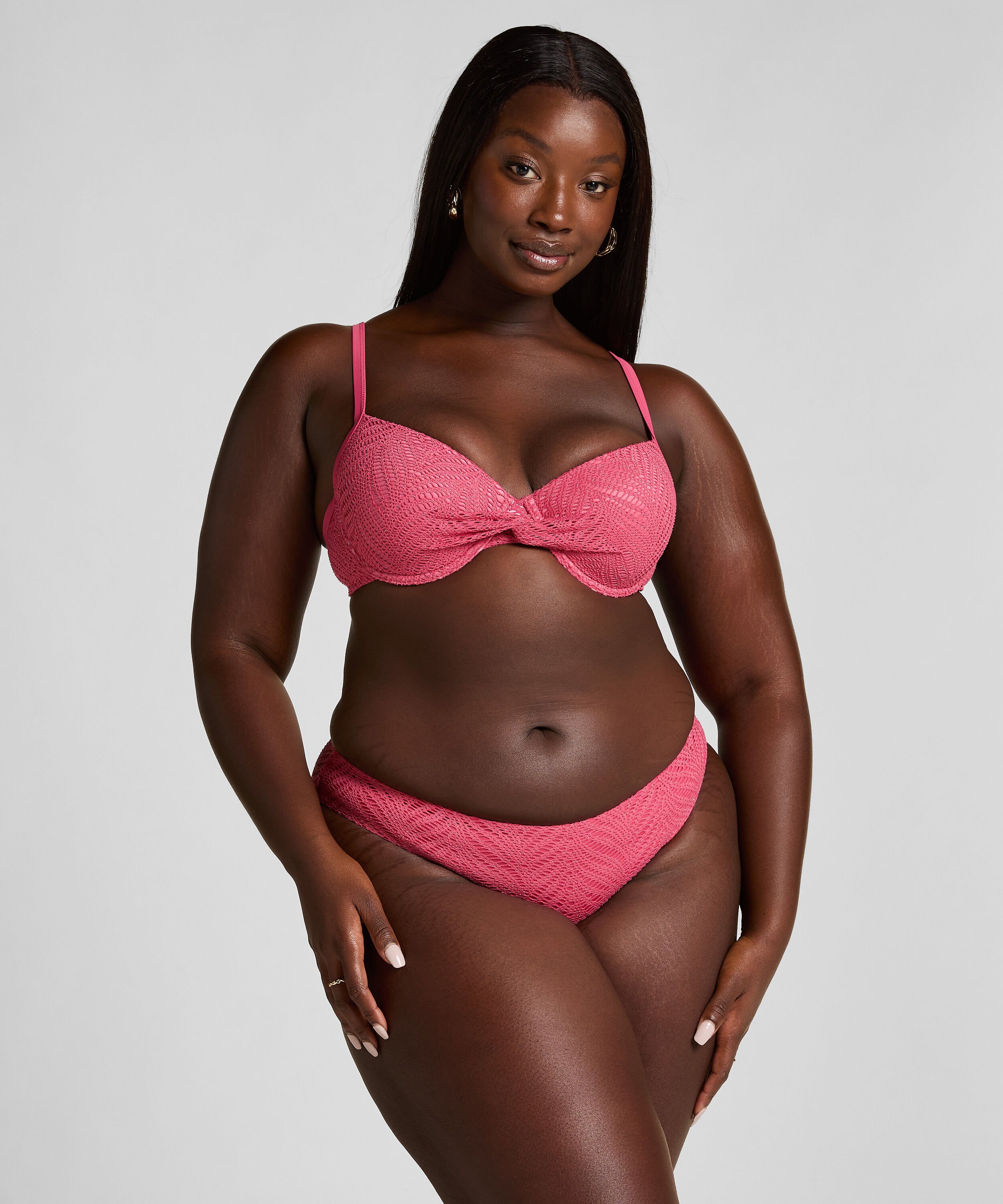 Braguita de bikini Lanai Rio, Rosa