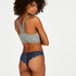 Braguita brasile&ntilde;a de pierna Lace, Azul