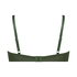 Sujetador con aros preformado Plunge, Verde