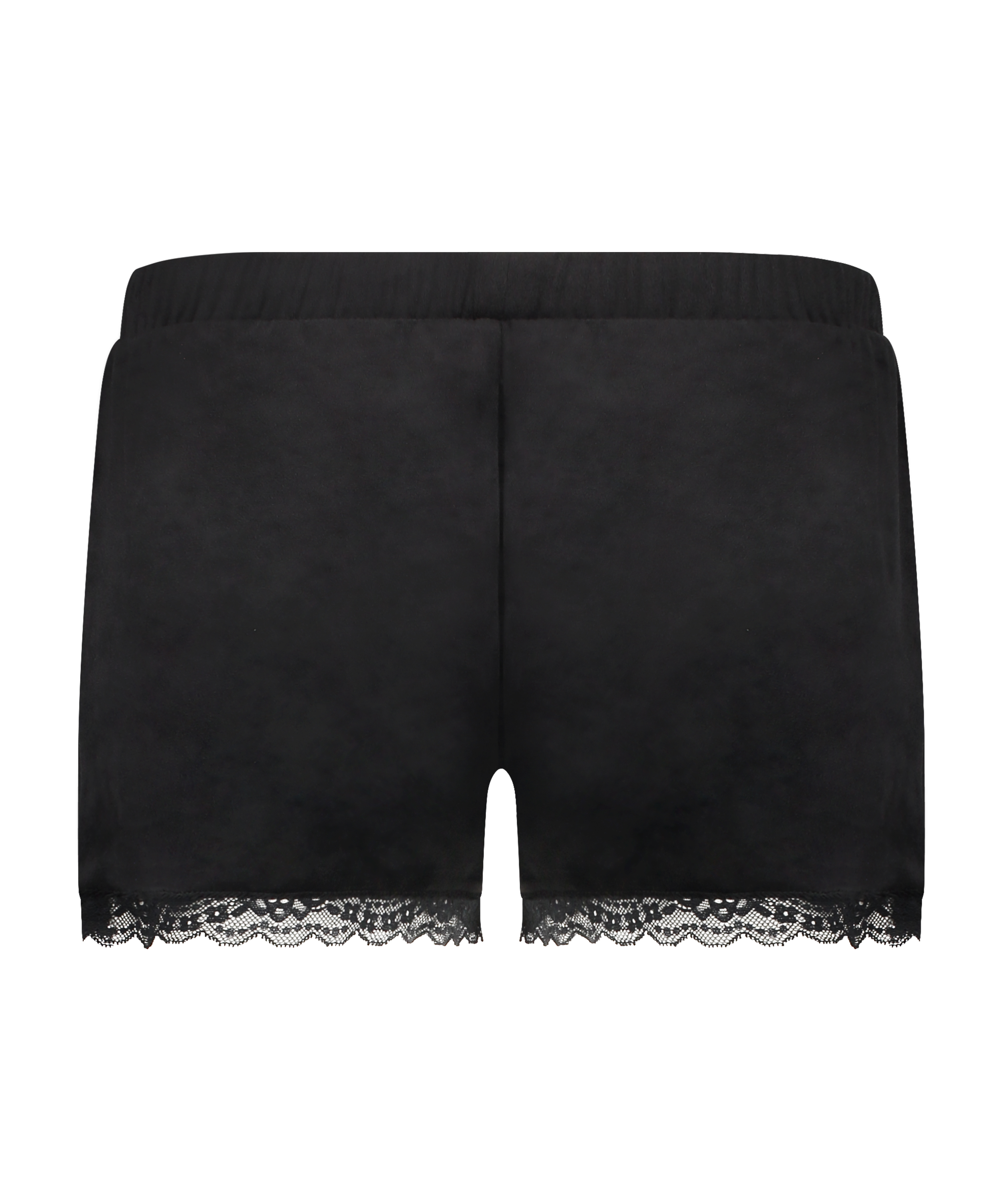 Pantalón corto Velours Lace, Negro, main