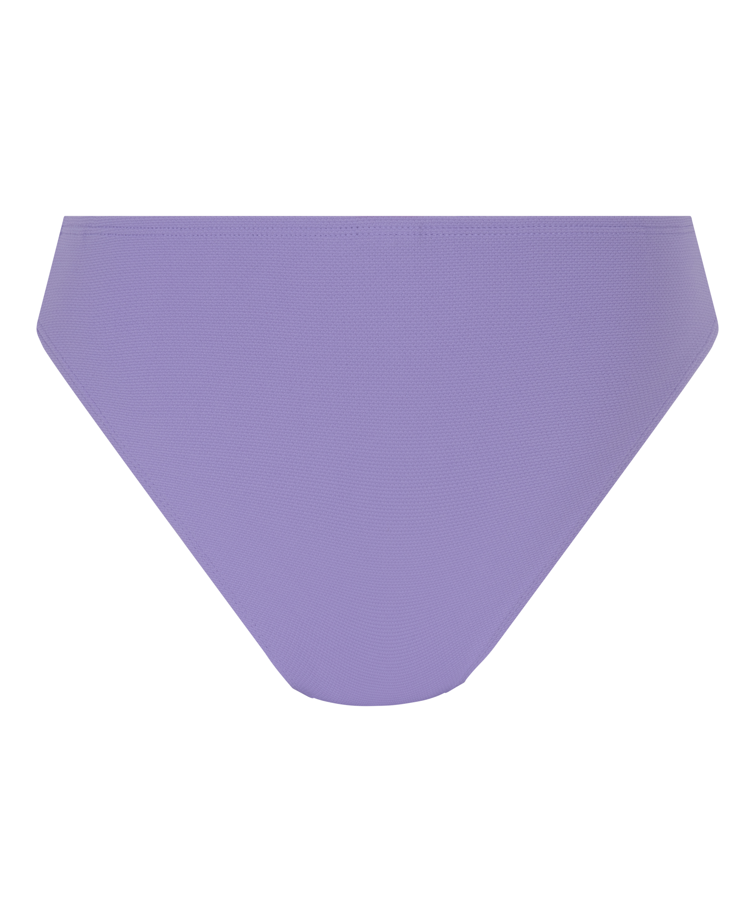 Braguita de Bikini de Corte Alto Scallop, Morado, main