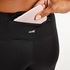 Leggings de deporte HKMX Regular Waist, Negro