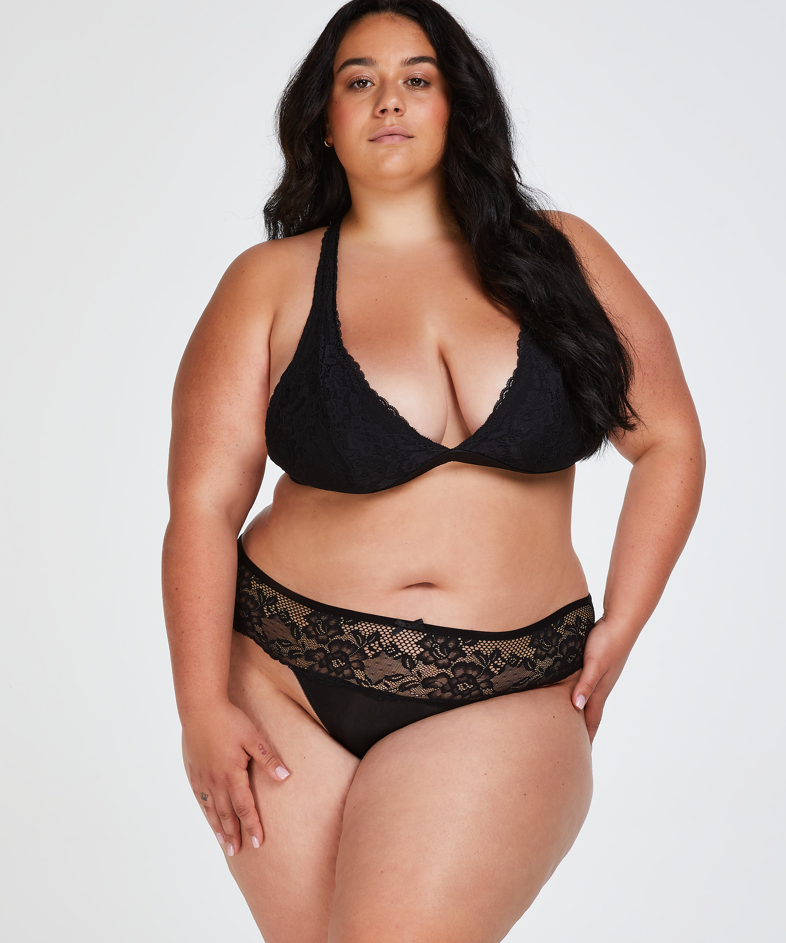 Tanga b&oacute;xer Bianca, Negro, main