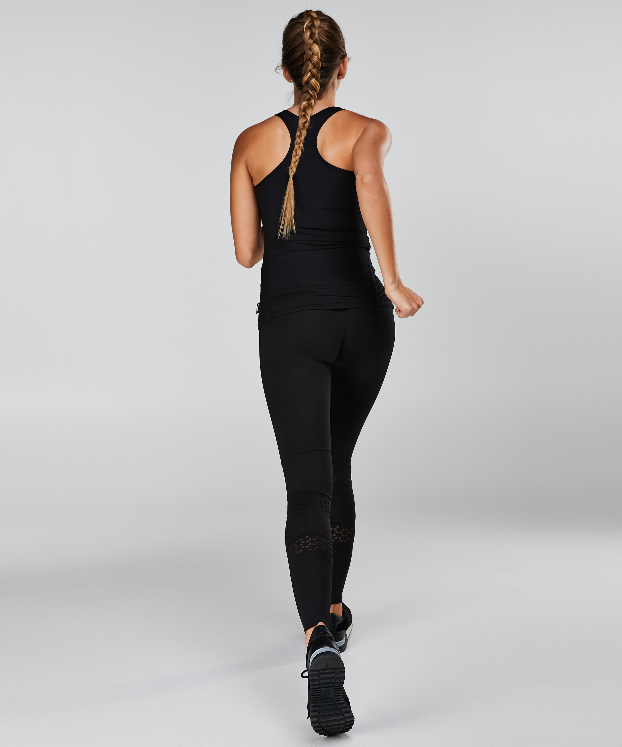 Camiseta sin mangas Lasercut de HKMX, Negro, main