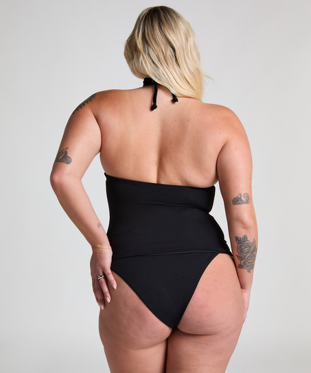 Tankini moldeador, Negro