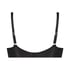 Sujetador preformado sin aros Mona, Negro