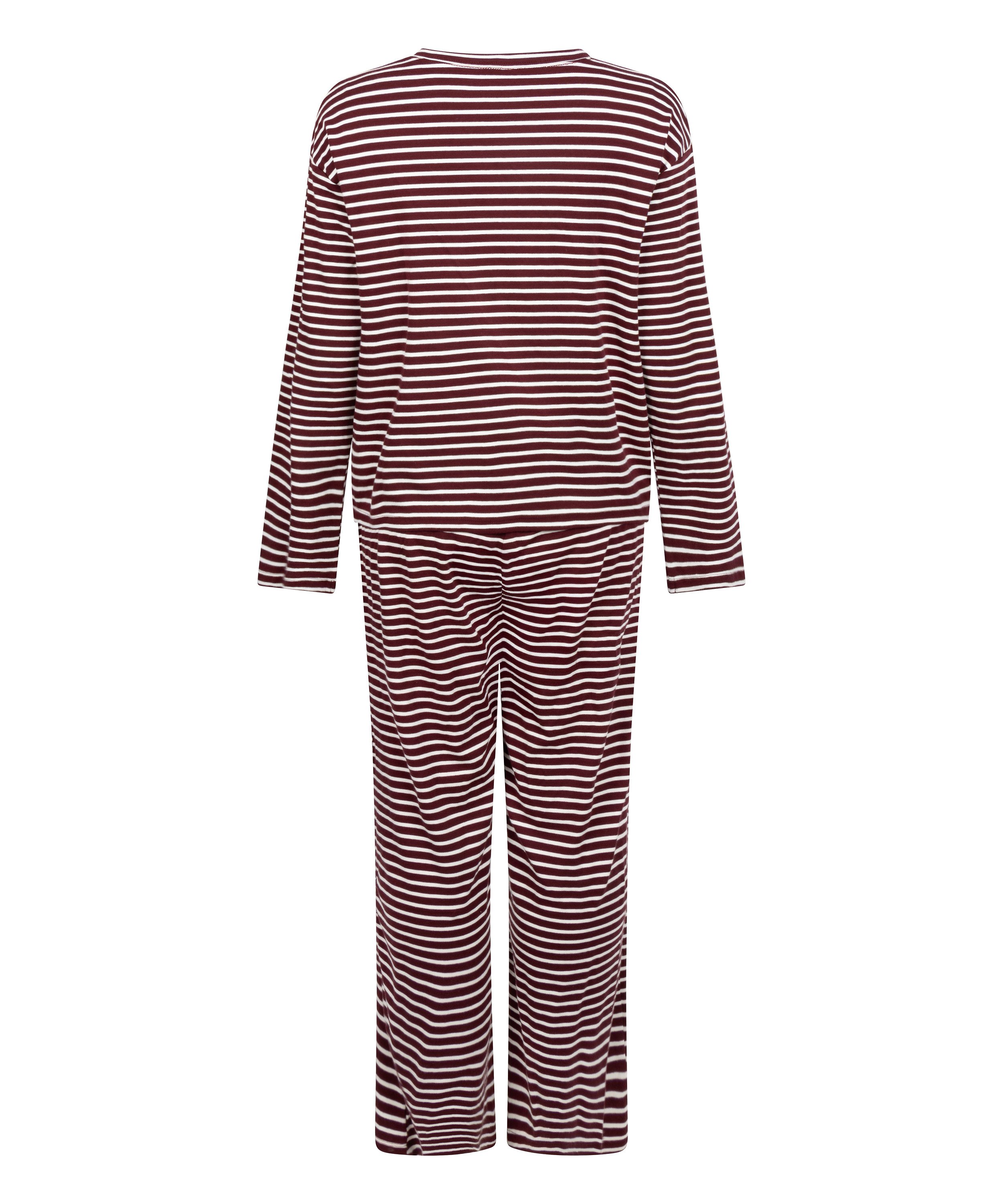 Conjunto de pijama de punto de algod&oacute;n, Morado, main