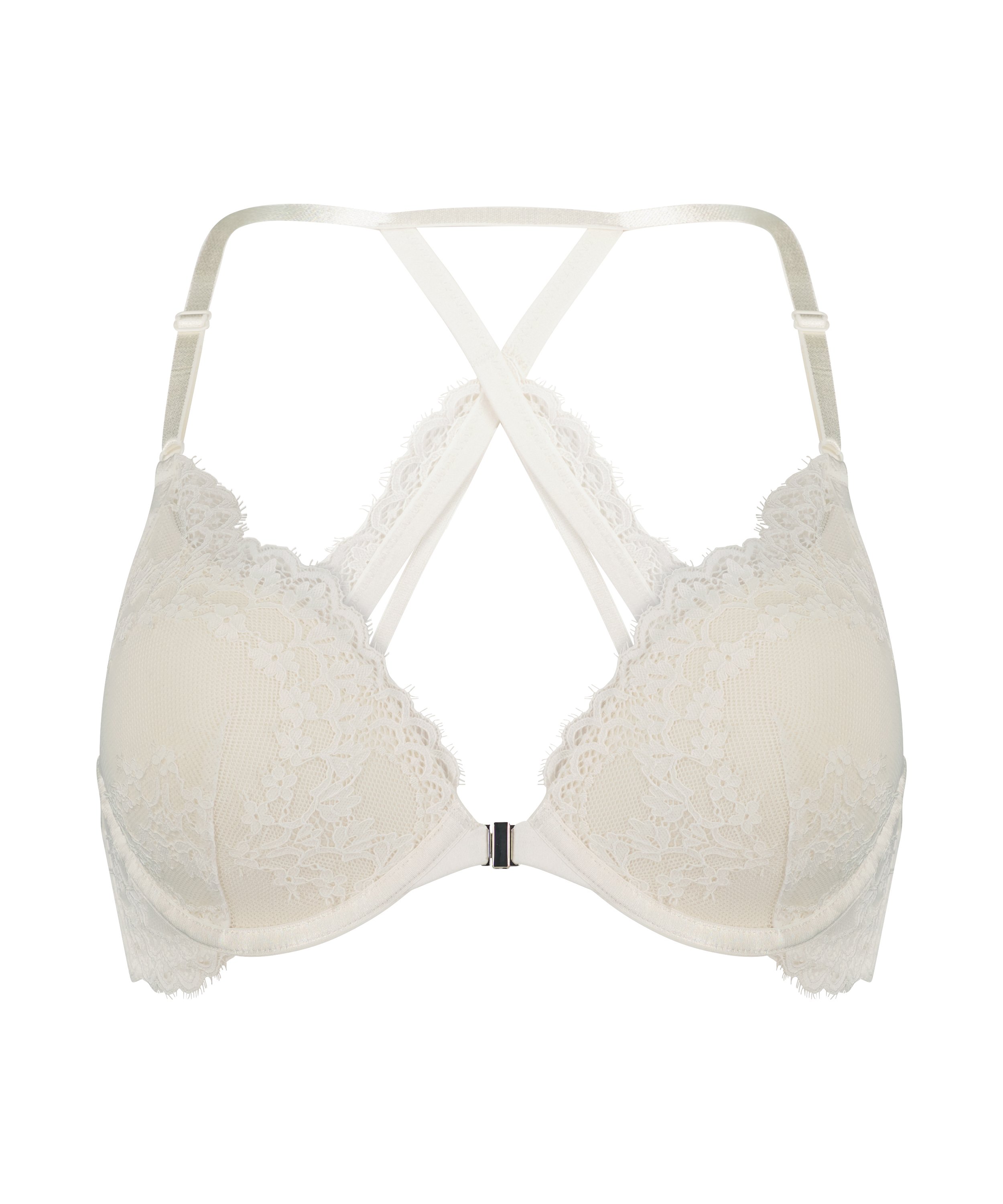 Sujetador push-up con aros preformado Daisy, Blanco, main