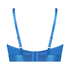 Sujetador longline de aros no preformado Pleasure, Azul