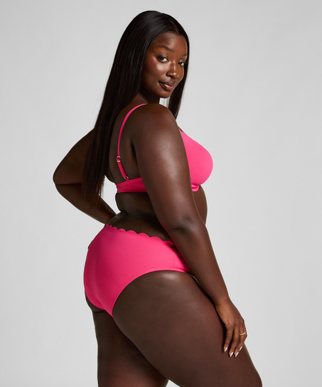 Parte de abajo de bikini Scallop Rio, Rosa