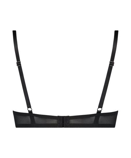 Sujetador de aros preformado Davy, Negro