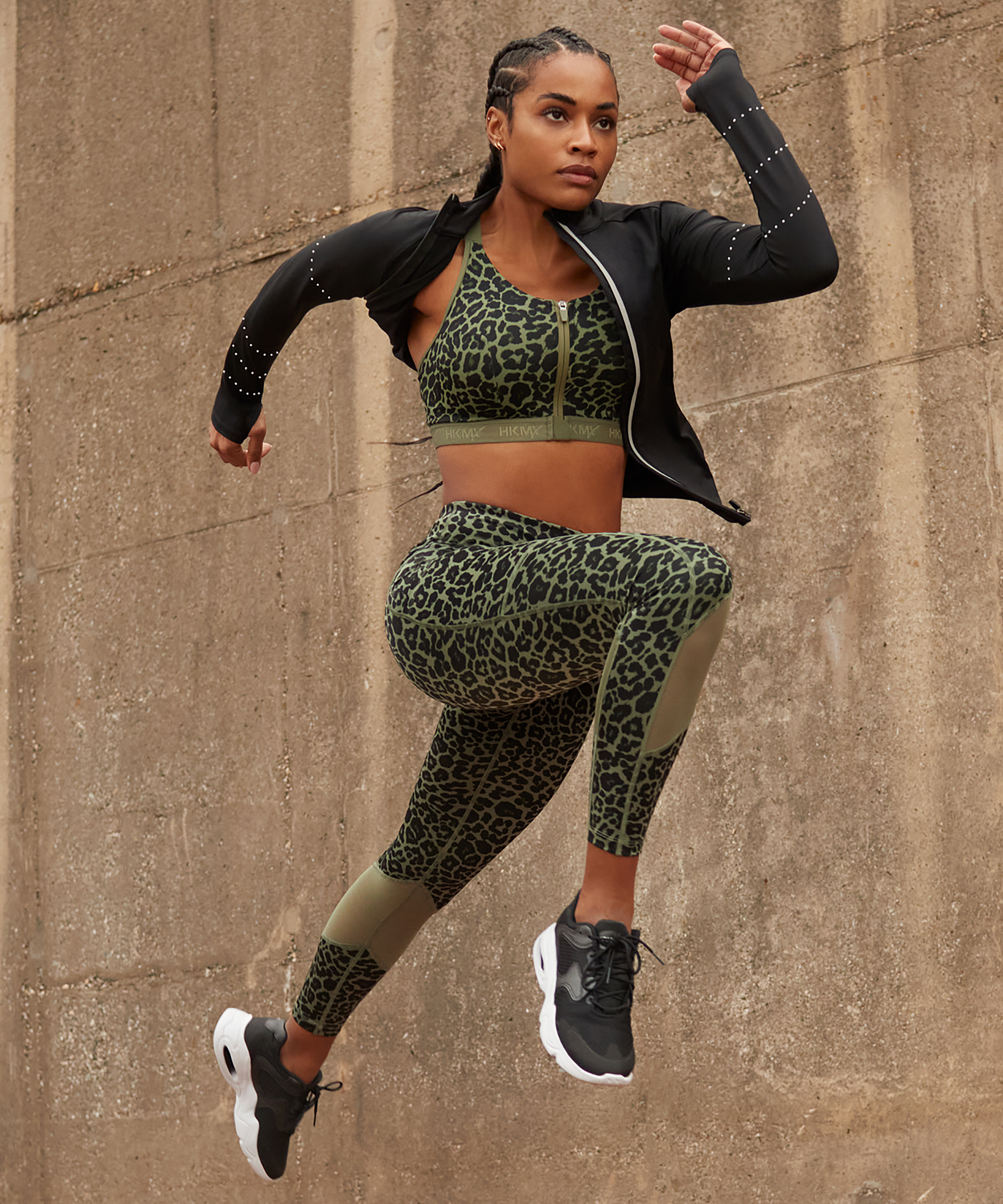 Leggings de talle alto HKMX Oh My Squat, Verde, main