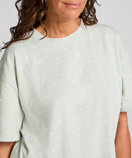 Conjunto de Pijama de Algodón, Verde