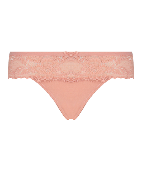 Tanga bóxer Bianca, Rosa