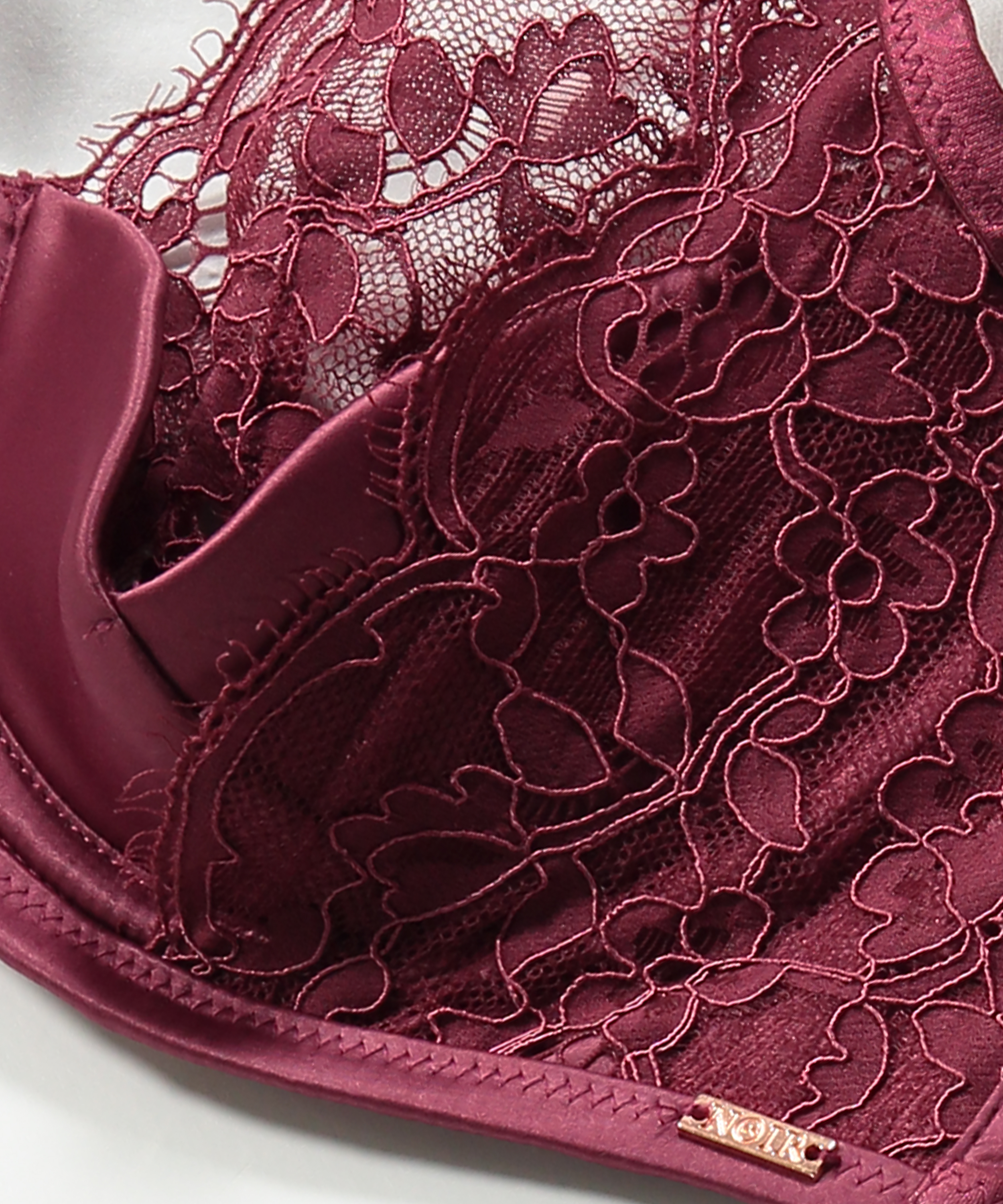 Sujetador de aros preformado Poppy, Rojo, main