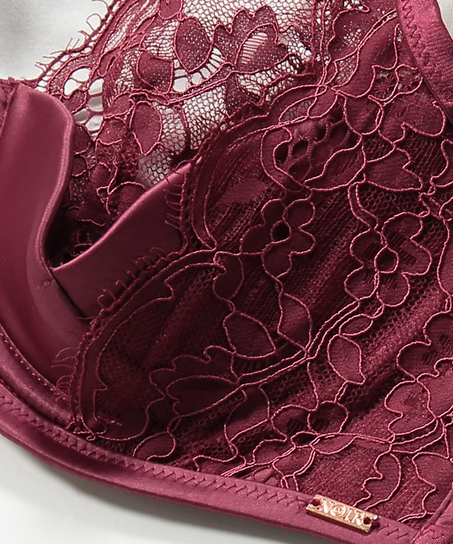 Sujetador de aros preformado Poppy, Rojo