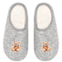 Pantuflas Ivy, Gris