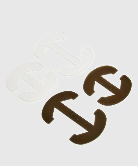 Broche de moda, Blanco