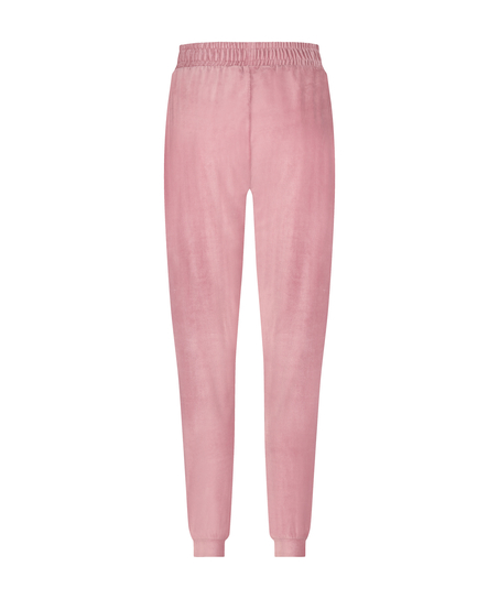 Pantalones de deporte Velours Rib, Rosa