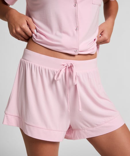 Pantalón corto de jersey Essential, Rosa
