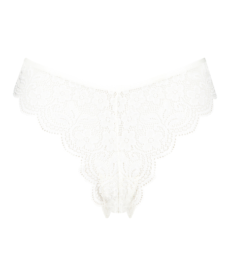 Braguita brasileña de pierna alta, Blanco