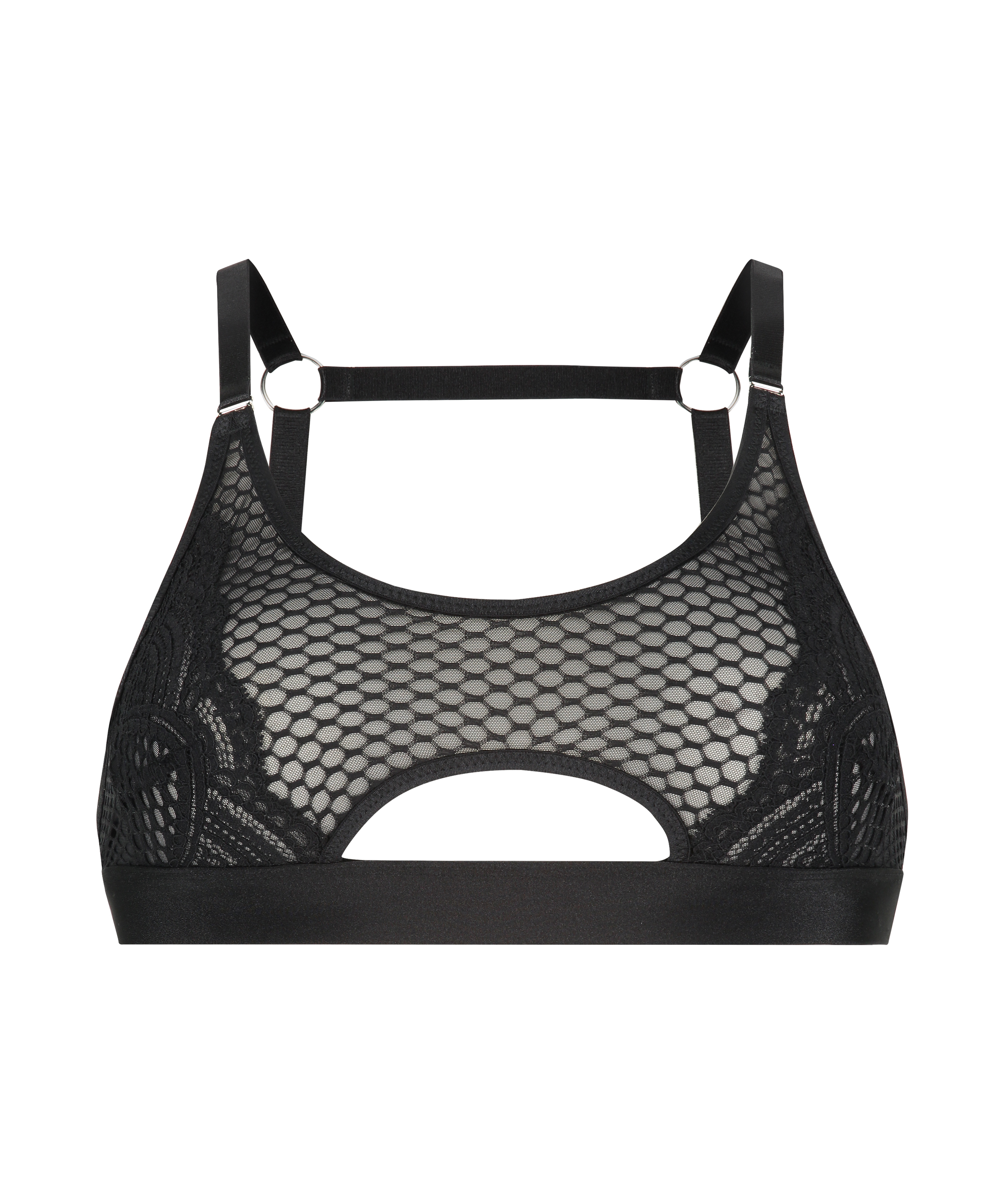 Bralette Duckie, Negro, main